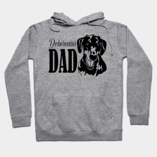 Doberman Dad Gifts Hoodie